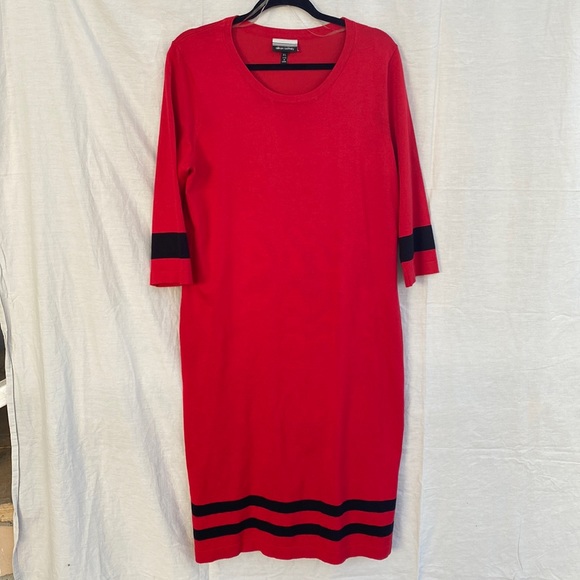 Allison Brittney - red and black dress - XL - Picture 1 of 5